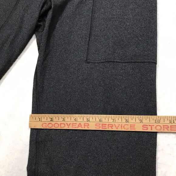 LULULEMON Jogger Men M Black Relaxed Fit Straight Leg Drawstring Trouser Pants - Picture 9 of 14